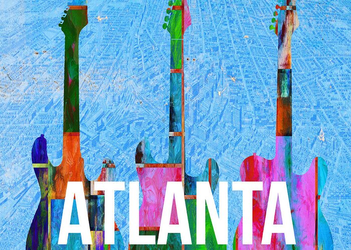 Atlanta Greeting Card featuring the photograph Atlanta Music Scene by Edward Fielding