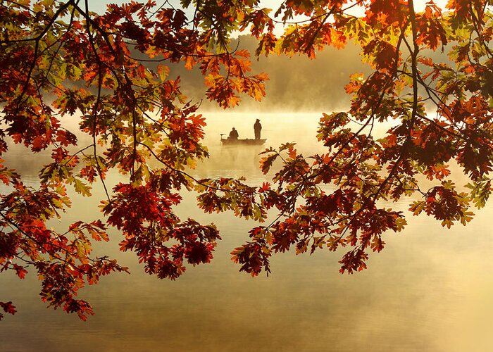 Autumn Greeting Card featuring the photograph Autumn Nostalgia by Rob Blair