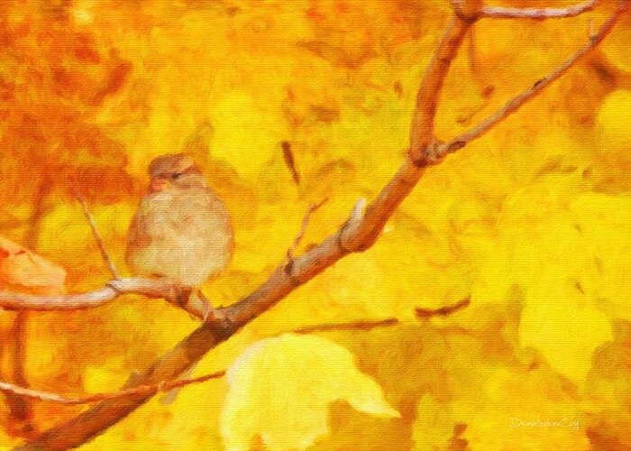 Autumn Greeting Card featuring the photograph Autumn Splendor by Diane Lindon Coy