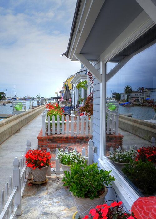 Photograph Greeting Card featuring the photograph Balboa Island Beach House 2 by Kelly Wade