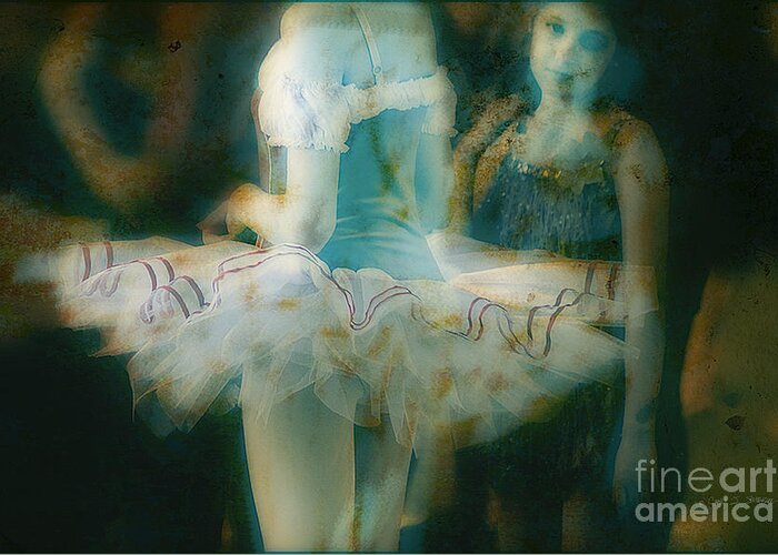 Dance Greeting Card featuring the photograph Ballerina Discussions by Craig J Satterlee