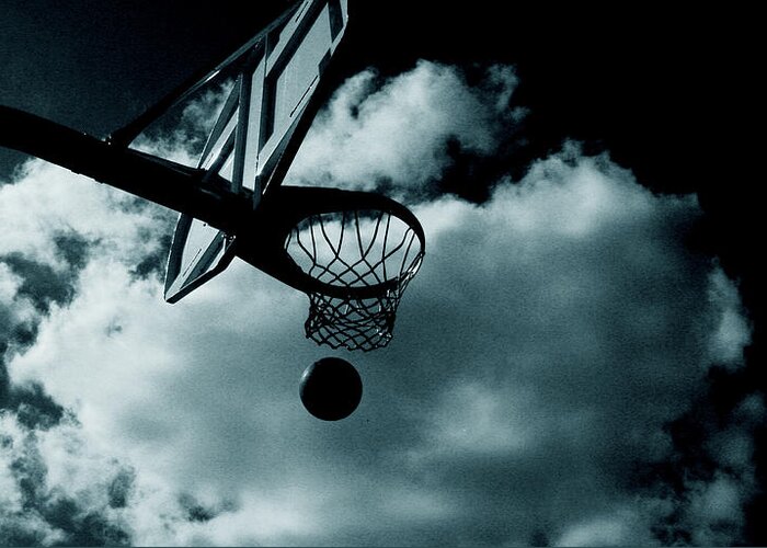 Basketball Greeting Card featuring the photograph Ballin by La Dolce Vita