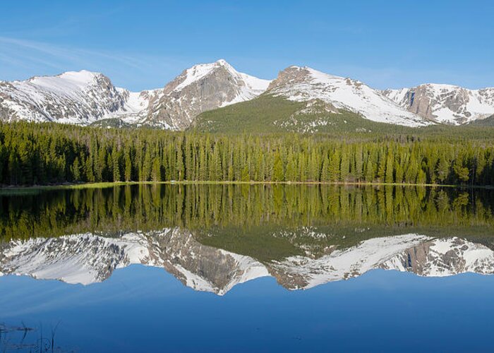 Bierstadt Greeting Card featuring the photograph Bierstadt Lake by Aaron Spong