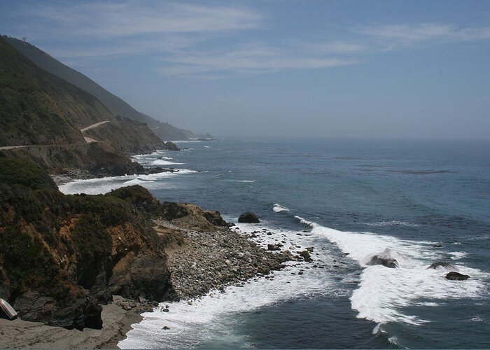 Big Sur Greeting Card featuring the photograph Big Sur by Karen Ruhl