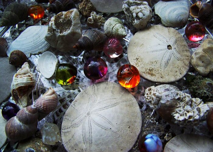 Marbles Greeting Card featuring the photograph Birthday Marbles by Julie Rauscher