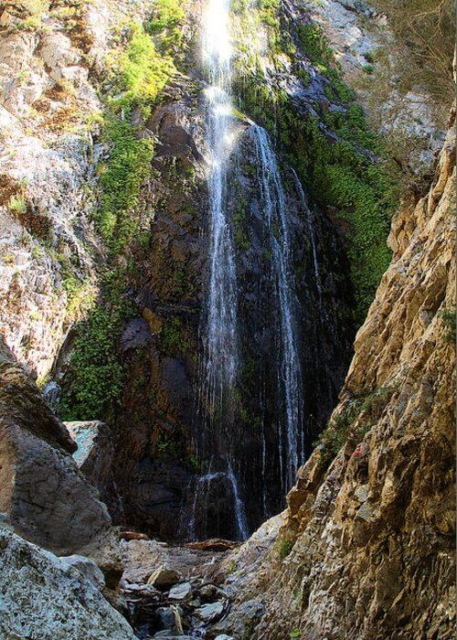 Bonita Falls In Full High Greeting Card featuring the photograph Bonita Falls In Full High by Viktor Savchenko