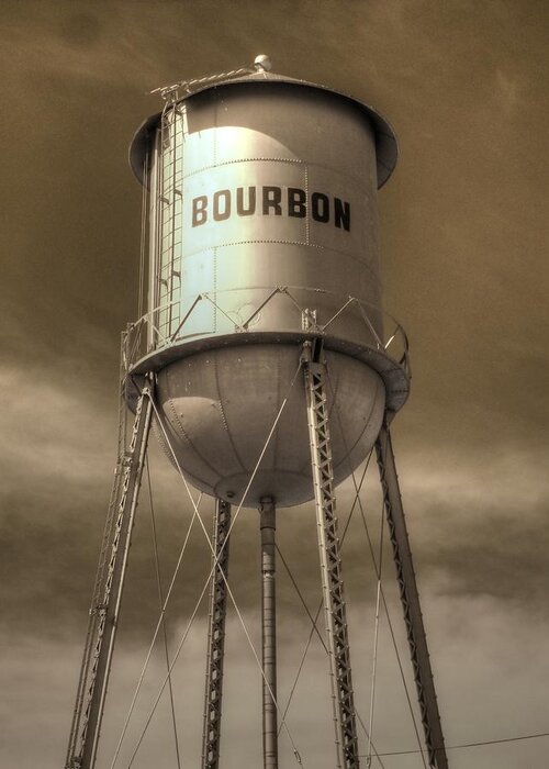 Bourbon Greeting Card featuring the photograph Bourbon by Jane Linders