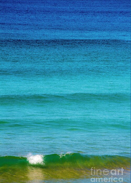 Breaking Wave Greeting Card featuring the photograph Breaking wave by Sheila Smart Fine Art Photography