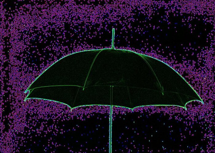 Umbrella Greeting Card featuring the photograph Brella by Tim Allen
