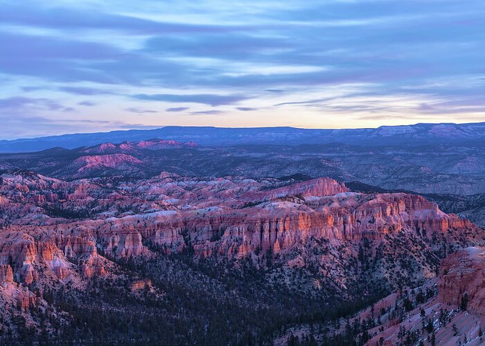 Bryce Canyon National Park Greeting Card featuring the photograph Bryce At Dawn 2 by Jonathan Nguyen