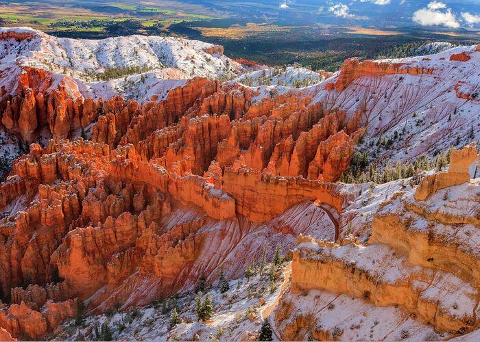 Canyon Greeting Card featuring the photograph Bryce Canyon by John Roach