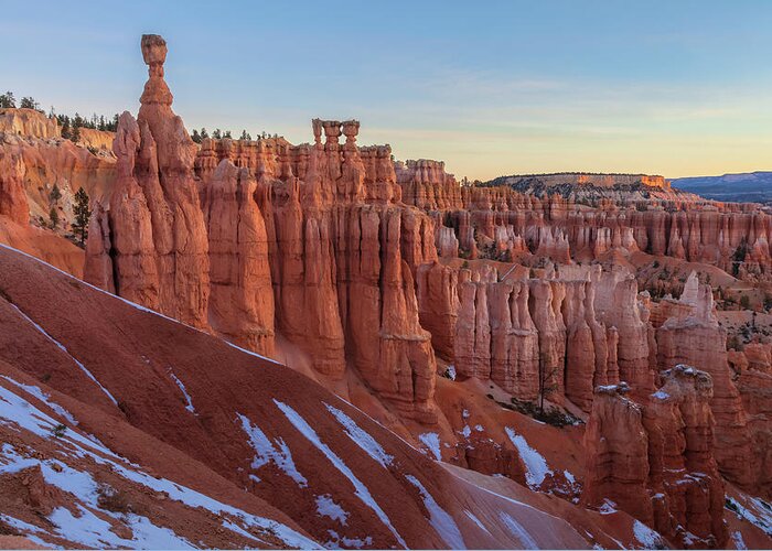 Bryce Canyon National Park Greeting Card featuring the photograph Bryce Canyon Morning by Jonathan Nguyen
