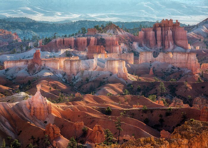 American Greeting Card featuring the photograph Bryce Canyon Morning Magic by Alex Mironyuk