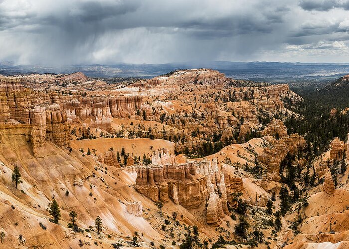 Bryce Greeting Card featuring the photograph Bryce Canyon Storm by Jason Roberts