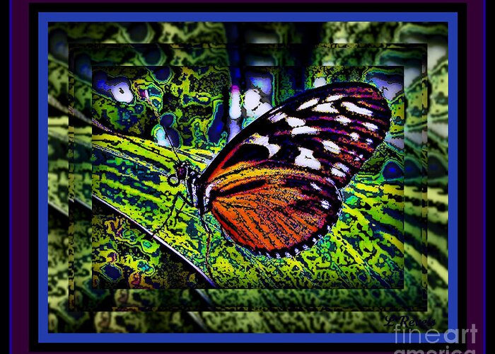 Butterfly Greeting Card featuring the photograph Butterfly Dreams by Leslie Revels