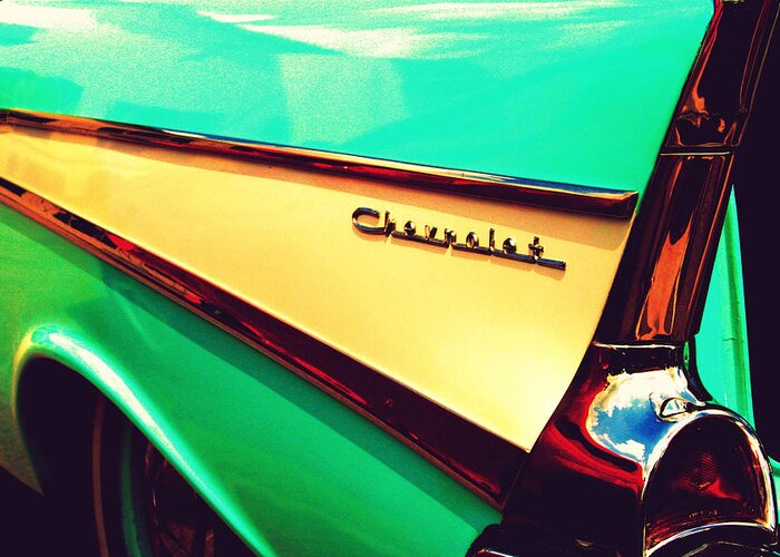 Chevrolet Greeting Card featuring the photograph Buy Me a Chevrolet by Susie Weaver