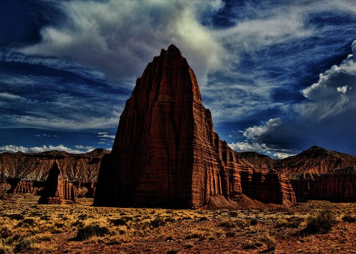  Greeting Card featuring the photograph Capitol Reef by Mark Smith