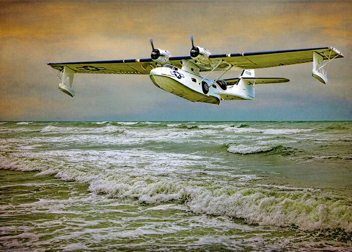 Flying Boat Greeting Card featuring the photograph Catalina Flying Boat by Chris Lord