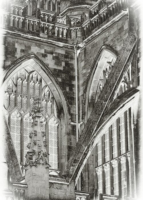 Church Greeting Card featuring the photograph Cathedral by Tony Grider