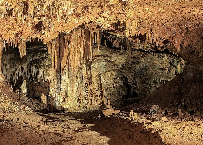 Cavern Greeting Card featuring the photograph Caverns by Travis Rogers