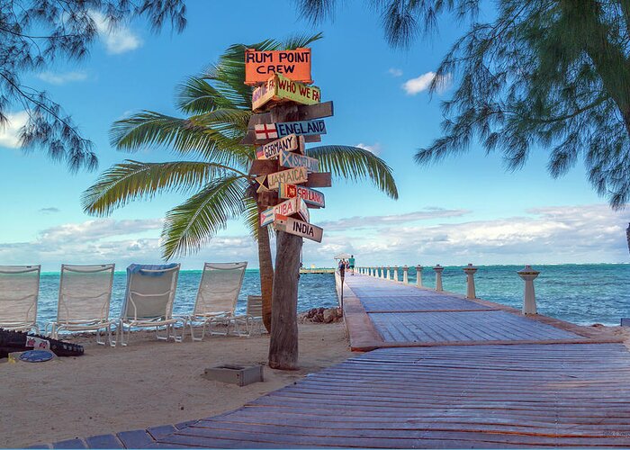 Cayman Greeting Card featuring the photograph Cayman Islands Rum Point Lazy Day by Betsy Knapp