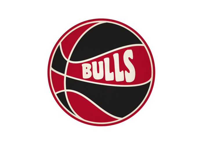 Chicago Bulls Retro Shirt Greeting Card For Sale By Joe Hamilton