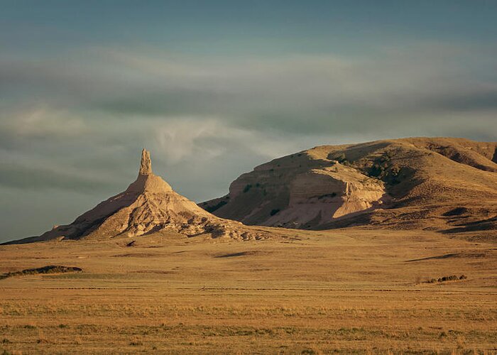 Chimney Rock Greeting Card featuring the photograph Chimney Rock #2 by Susan Rissi Tregoning