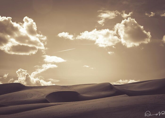 Canon 7d Mark Ii Greeting Card featuring the photograph Chocolate Dunes by Dennis Dempsie