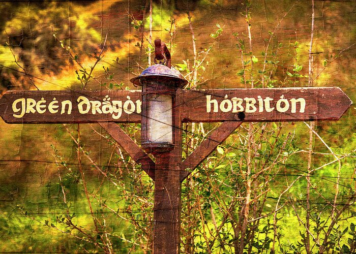 Hobbits Greeting Card featuring the photograph Choose Your Path by Kathryn McBride