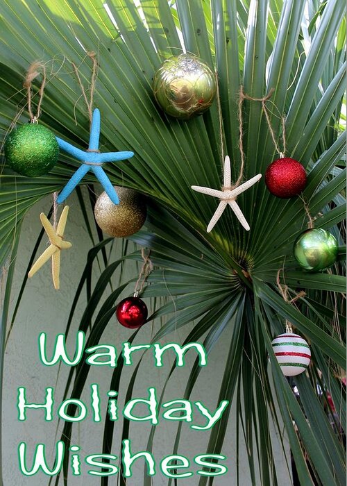 Ball Greeting Card featuring the photograph Warm Holiday Wishes by Robert Wilder Jr
