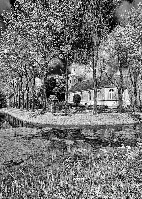 Holland Greeting Card featuring the photograph Church in Holland by Casper Cammeraat