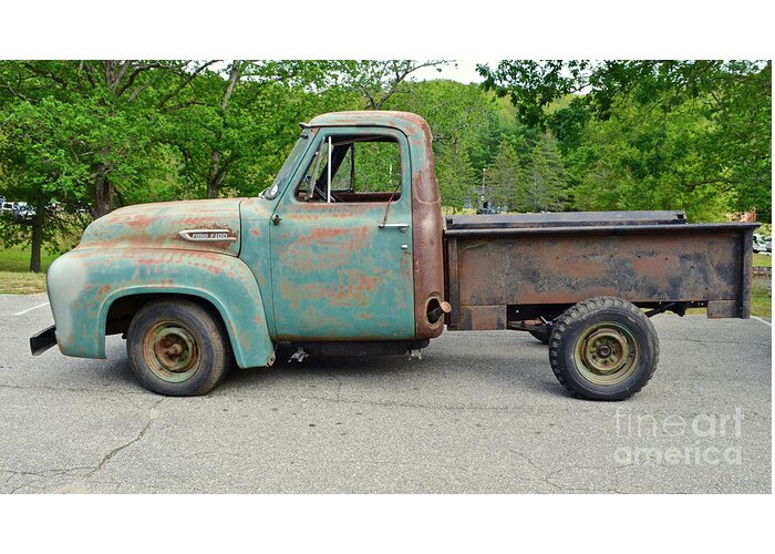 Trucks Greeting Card featuring the photograph Classic Cars - Ford F-100 by Jason Freedman