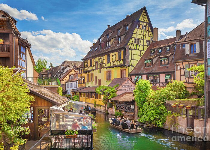 Alsace Greeting Card featuring the photograph Colorful Colmar by JR Photography