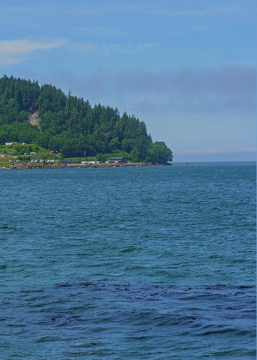 Beach Greeting Card featuring the photograph Crescent Beach Right Panoramic by Tikvah's Hope