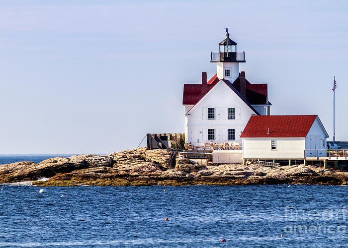 Cuckolds Lighthouse near Southport Island Maine Photograph by Dawna Moore Photography