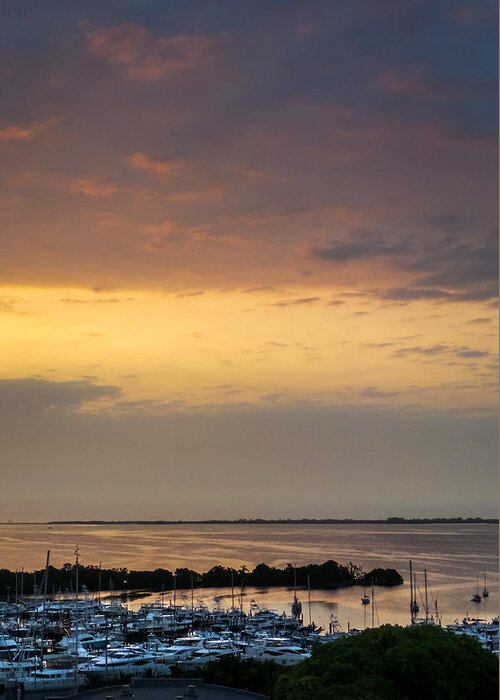 Biscayne Bay Greeting Card featuring the photograph Dawn on the Bay by Frank Mari