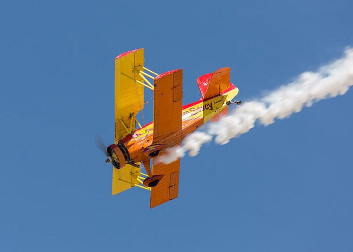Aircraft Greeting Card featuring the photograph Descent by John Daly