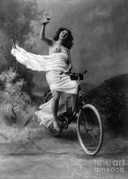 Erotica Greeting Card featuring the photograph Dont Drink And Drive Nude Model 1897 by Science Source