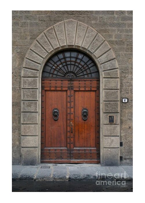 Door Greeting Card featuring the photograph Door No. 6 by Patricia Strand