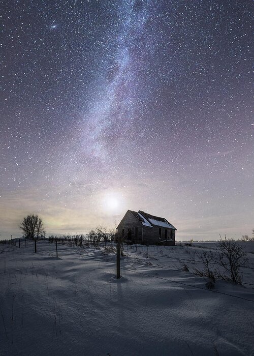 Frozen Greeting Card featuring the photograph Dormant by Aaron J Groen
