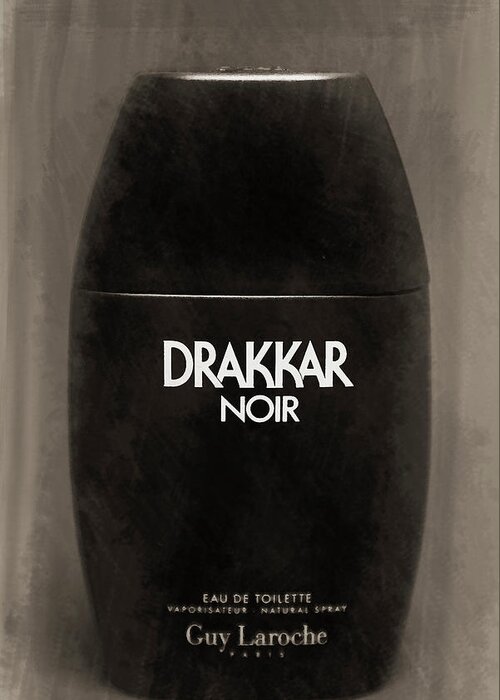 Drakkar Noir Greeting Card featuring the digital art Drakkar Noir 2 by David Stasiak
