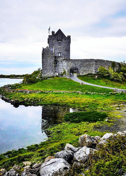 Magical Ireland Series By Lexa Harpell Greeting Card featuring the photograph Dunguaire Castle - County Galway by Lexa Harpell