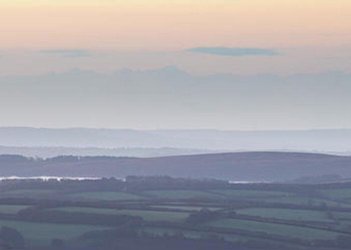 Exmoor Greeting Card featuring the photograph Dunkery Hill Morning by Andy Myatt