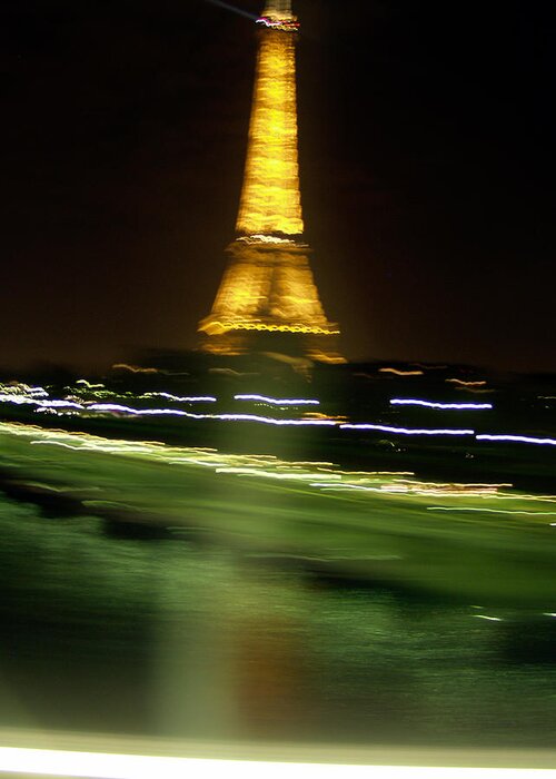 Eiffel Greeting Card featuring the photograph Eiffel Moves by Mark Currier
