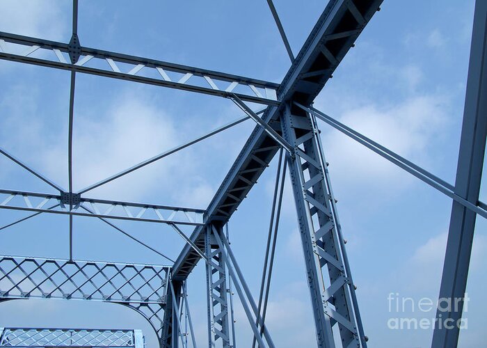 Trestle Greeting Card featuring the photograph Enduring Strength by Ann Horn