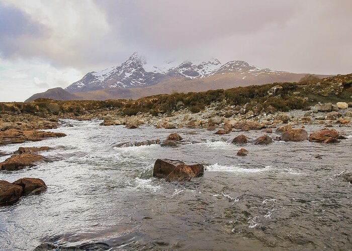 River Sligachan Greeting Card featuring the photograph Eternal Beauty by Holly Ross