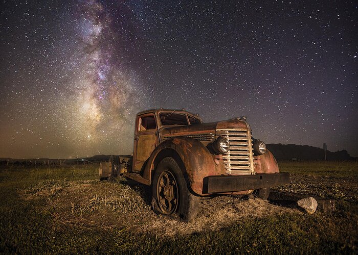  Greeting Card featuring the photograph Eternal Rust by Aaron J Groen