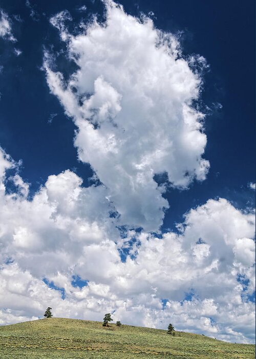 Cloud Formations Greeting Card featuring the photograph Evanescent Water Vapor by Bijan Pirnia