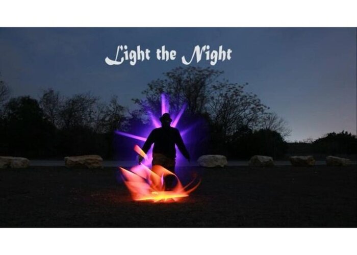 Likesforlikes Greeting Card featuring the photograph Excerpt II From, Light The Night, A Vid by Andrew Nourse