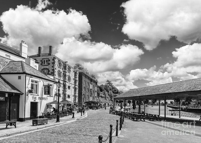 Exeter Greeting Card featuring the photograph Exeter 3 by Ian Dagnall
